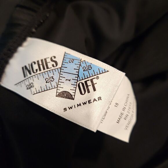 🌹Silky Soft plus Size Skort Swim Bottom sz 18 - Picture 3 of 7